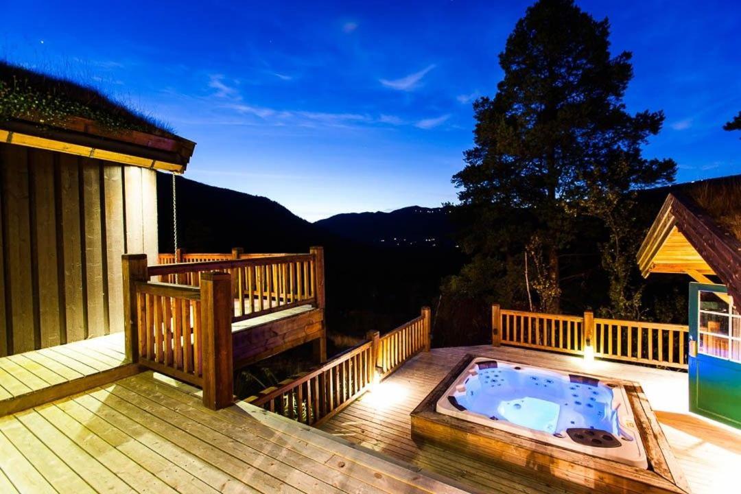 Luxury Cabin In The Mountains With All Facileties Sonstebo Esterno foto