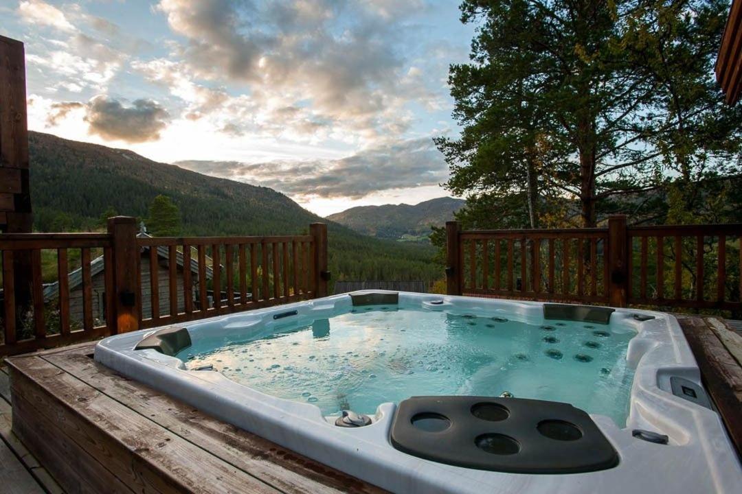 Luxury Cabin In The Mountains With All Facileties Sonstebo Esterno foto