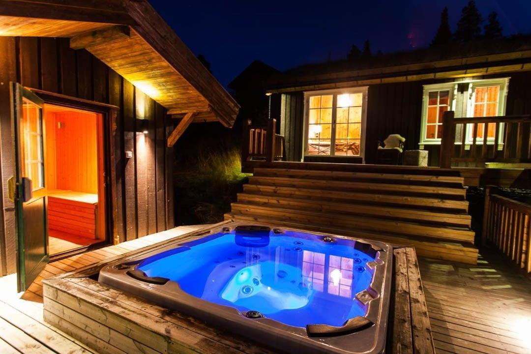 Luxury Cabin In The Mountains With All Facileties Sonstebo Esterno foto